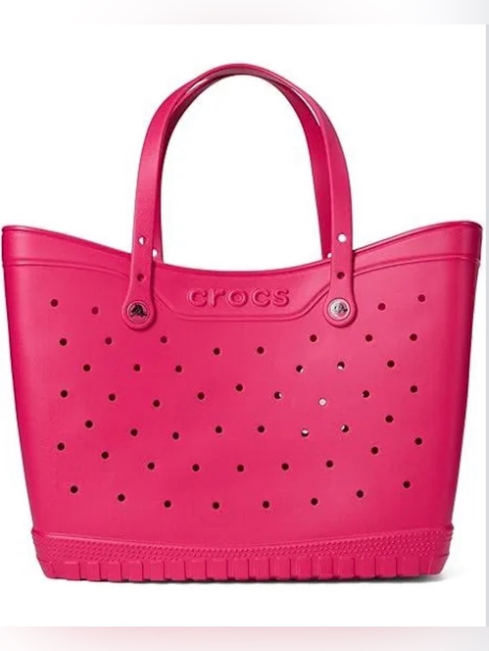 Crocs Women's Bright Pink Classic Tote Bag Large